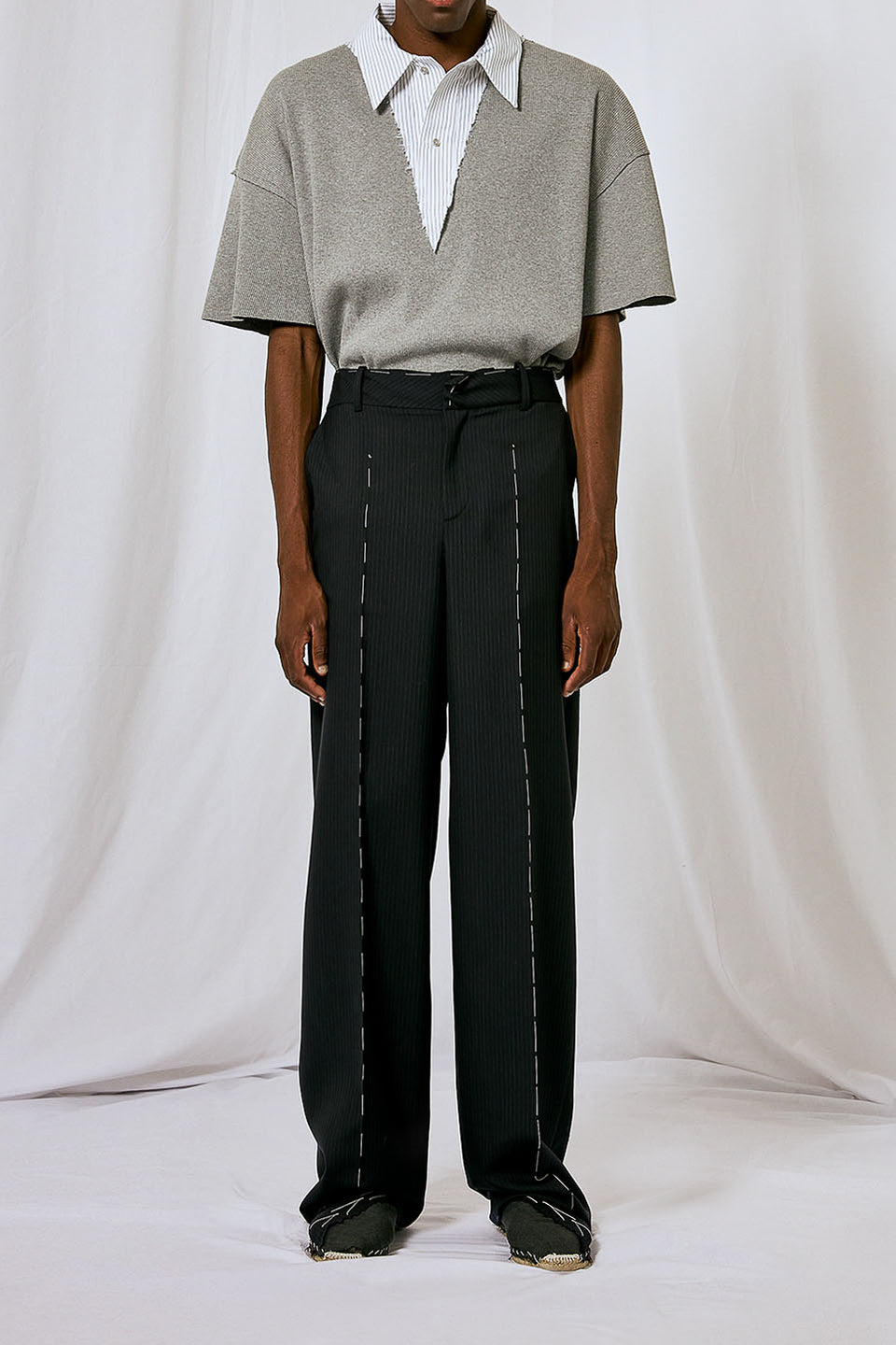 RIBBED JERSEY POLO