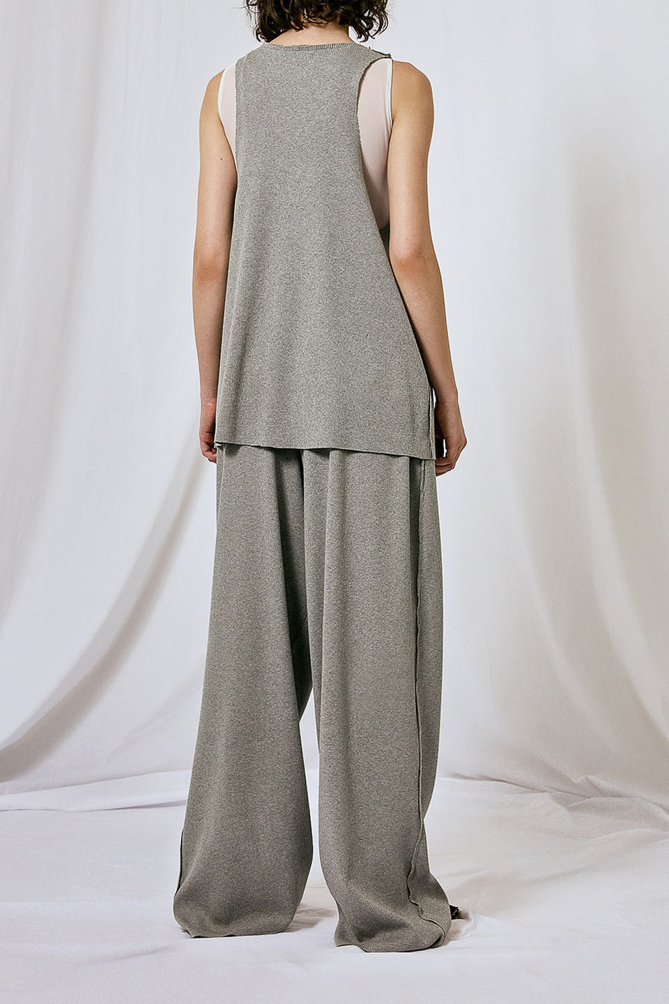 RIBBED JERSEY TANK TOP
