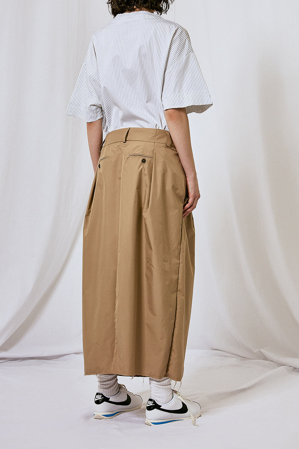 POPLIN STRIPED T-SHIRT