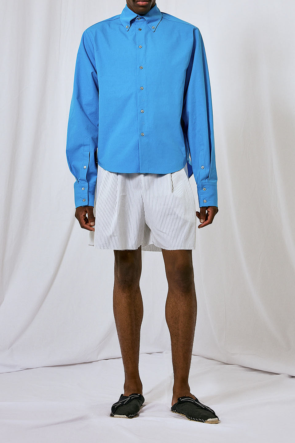 POPELIN BERMUDA SHORTS