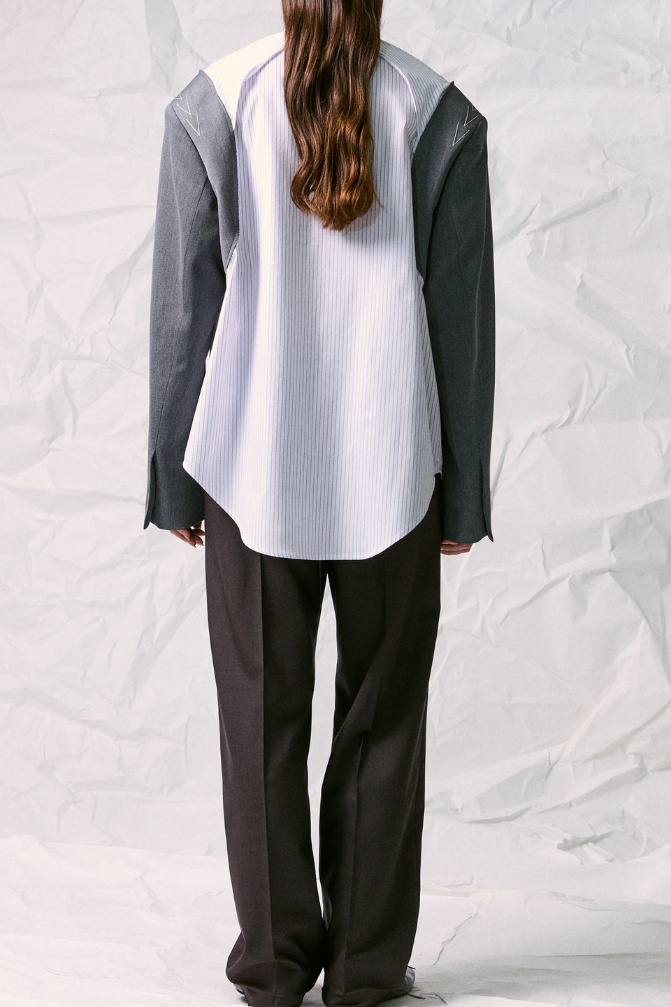 TAILORED SLEEVES SHIRT