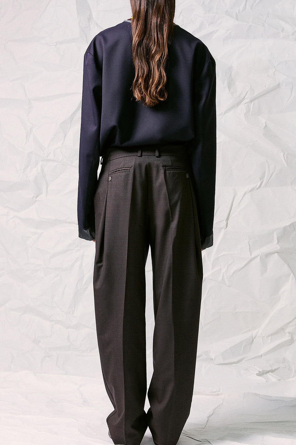 PLEATED TAILORED TROUSERS