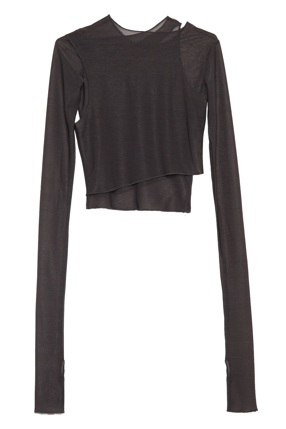 PIECE OVER PIECE LONG SLEEVES TOP