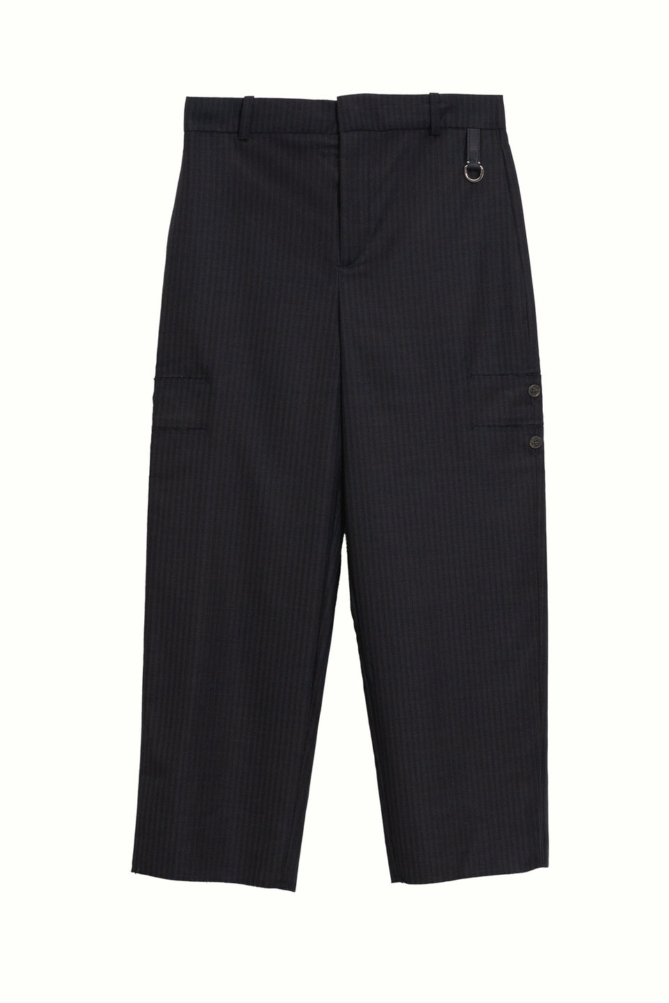 JETTED TAILORED TROUSERS