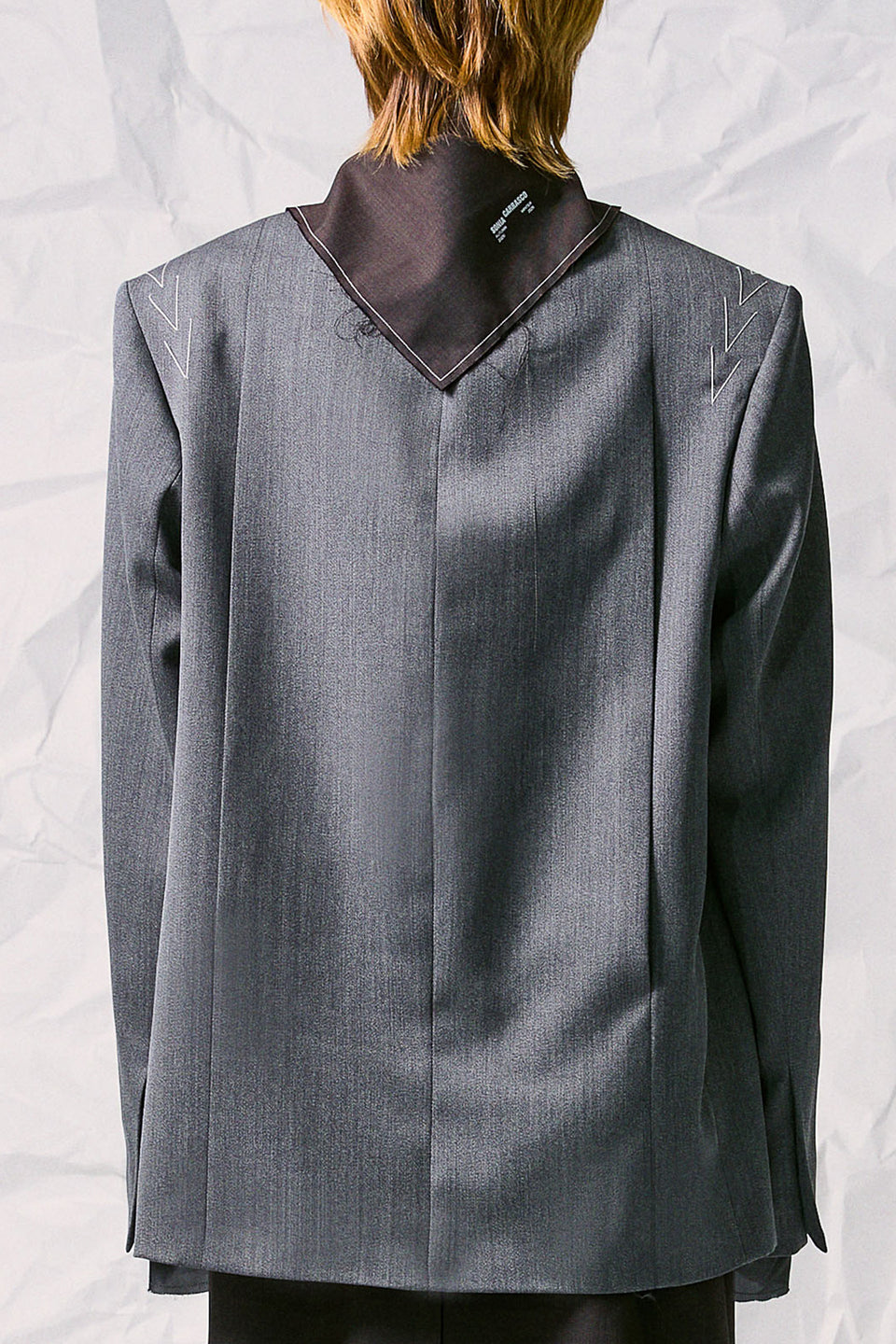 BROWN TAILORED BANDANA