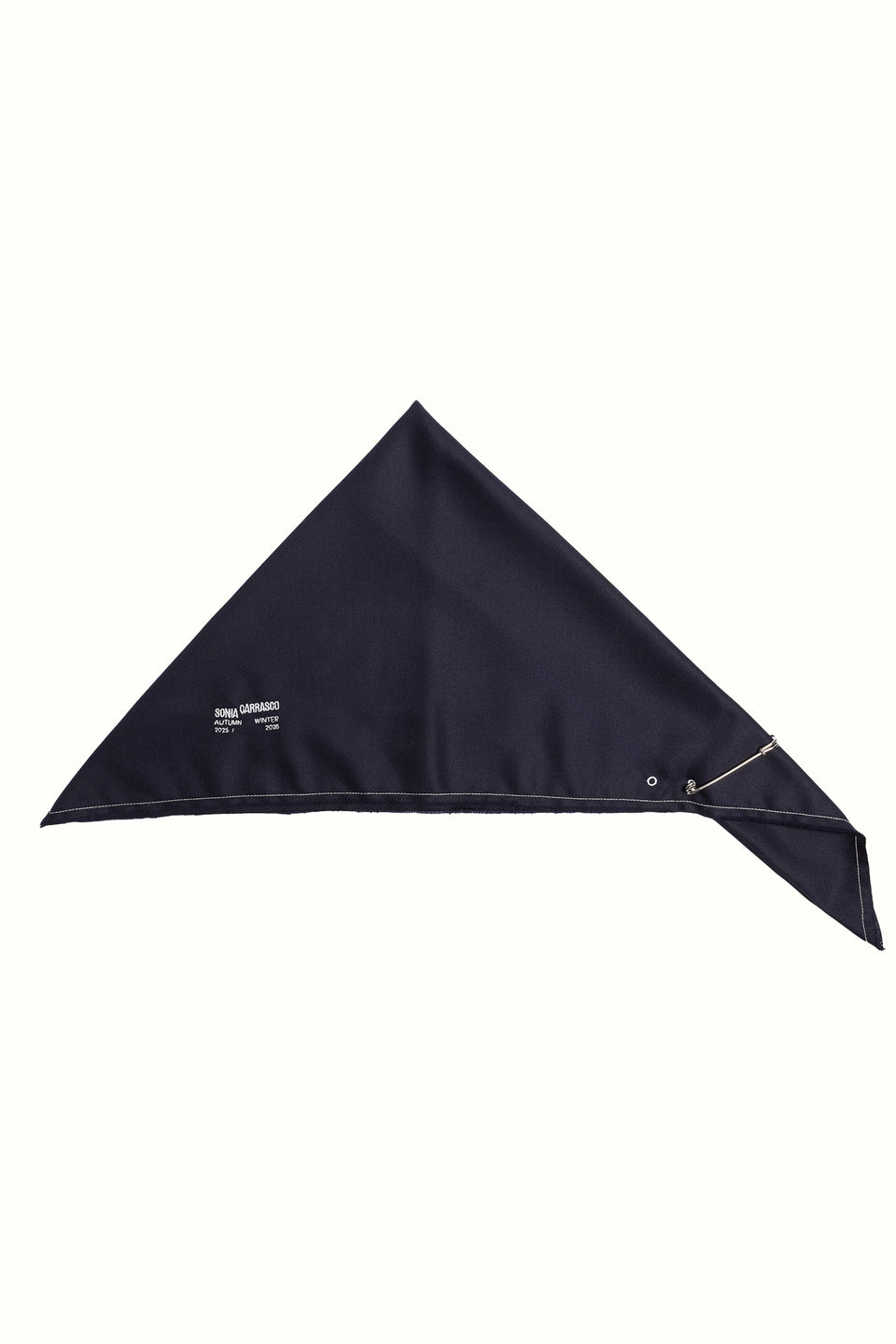 NAVY TAILORED BANDANA